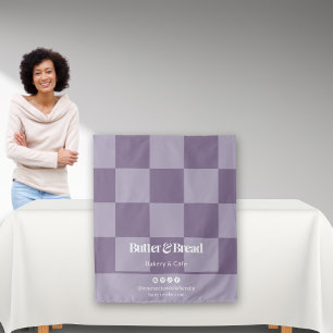 Tapiz Mantel de mesa de evento con logotipo de panadería