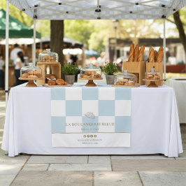 Tapiz Mantel para mesa de panadería de croissant de dama