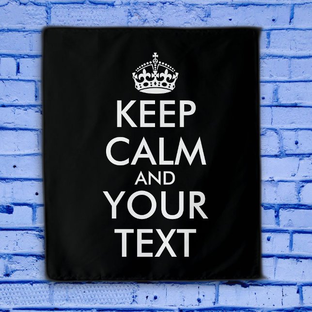 Tapiz Mantener la calma y continuar - Crear el propio (Subido por el creador)