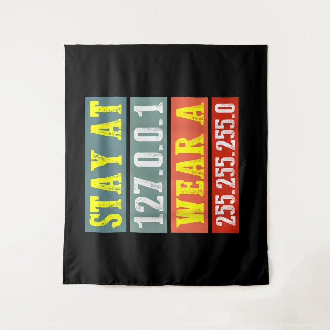 Tapiz Mantente Ingeniero Doméstico Y Usa Máscara Para Lo (Anverso)