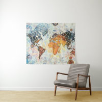 Mapa de Air Afrique del mundo