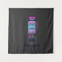 Máquina Expendedora Japonesa Arte Pixel Cyberpunk