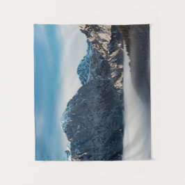 Tapiz Mar de niebla y montañas nevadas