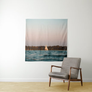 Tapiz Maravilloso paisaje marino   Mejor regalo para los