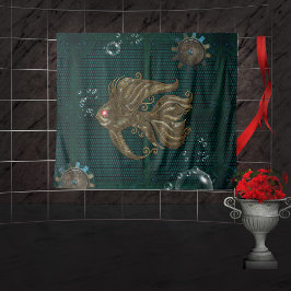 Tapiz Maravilloso pez de punta de vapor.