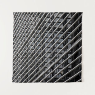 Tapiz Marco metalizado gris