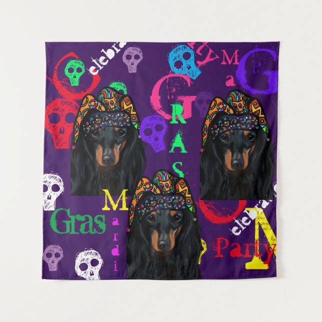 Tapiz Mardi Gras (Anverso)