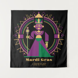 Tapiz Mardi Gras Mom 2026 Queen