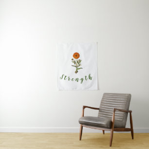 Tapiz Marigold Strand Inspirador Wall Art Tapestry