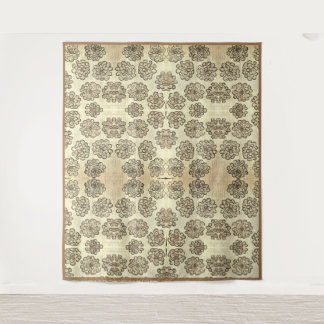 Tapiz Marigolds Sepia