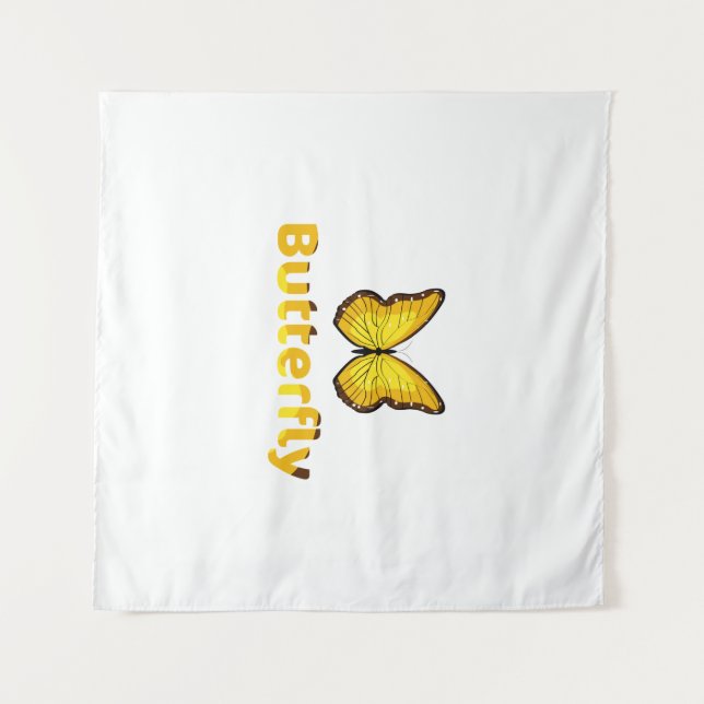Tapiz Mariposa (Anverso (horizontal))