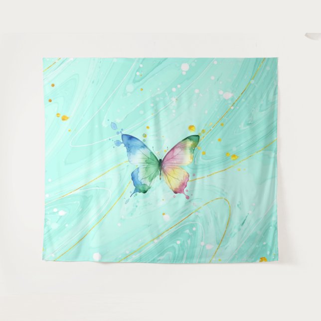 Tapiz Mariposa (Anverso (horizontal))