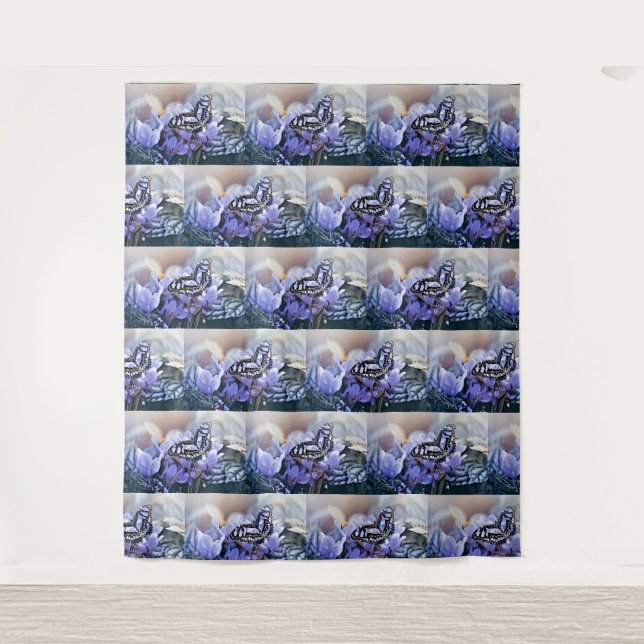 Tapiz Mariposa azul (Anverso)