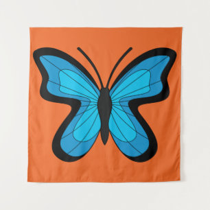 Tapiz Mariposa azul