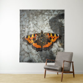 Tapiz Mariposa de Tortoiseshell pequeña