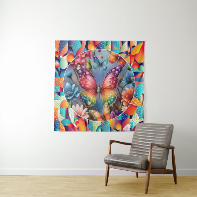 Tapiz Mariposas de verano (In situ)