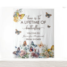 Mariposas Floral | Bienvenida a la boda