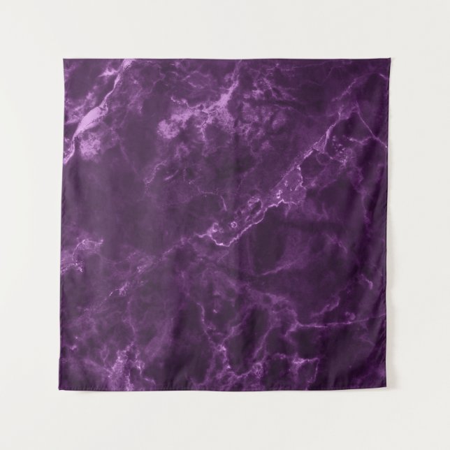 Tapiz Mármol morado oscuro: textura lujosa. (Anverso)