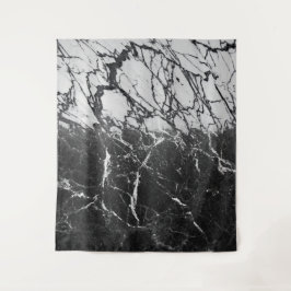 Tapiz Mármol negro y blanco moderno glamuroso