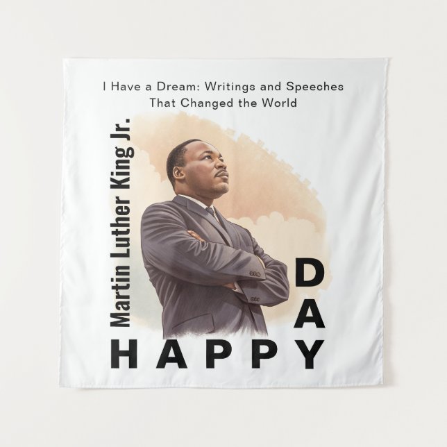 Tapiz Martin Luther King Day Equality Legacy (Anverso)