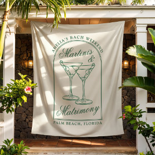 Tapiz Martinis y Matrimonia Bachelorette Weekend