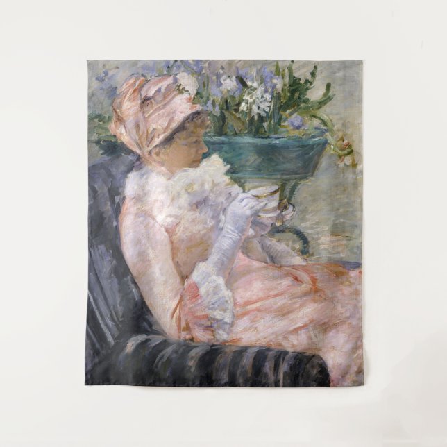 Tapiz Mary Cassatt - La Copa del Té (Anverso)