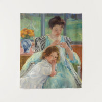 Mary Cassatt - Madre joven masticando