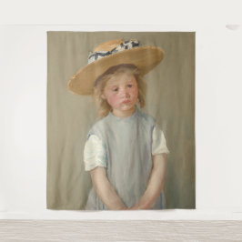 Tapiz Mary Cassatt - Niño en un Gorra de paja