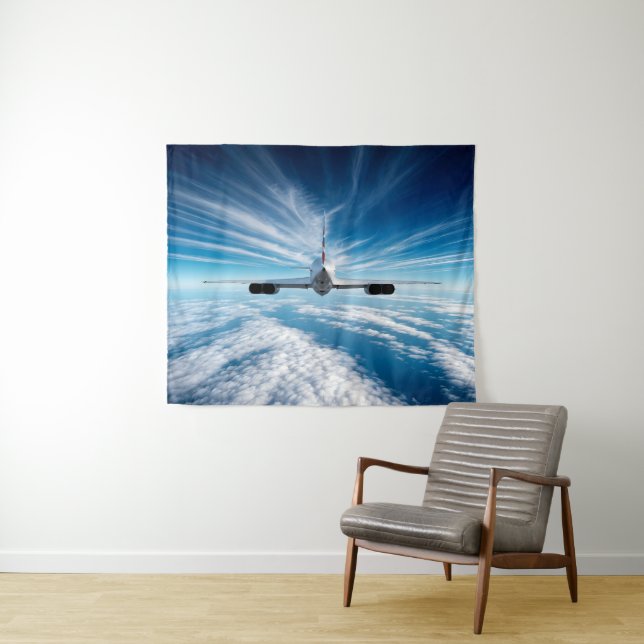 Tapiz Más allá del horizonte: Concordia desde atrás (In situ (horizontal))