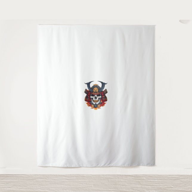 Tapiz Máscara de Skull Samurai (Anverso)