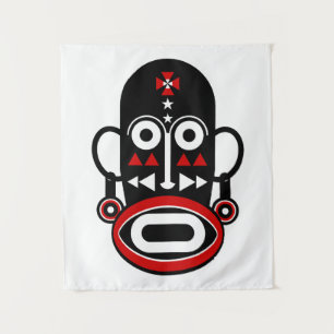 Tapiz Máscara tribal africana