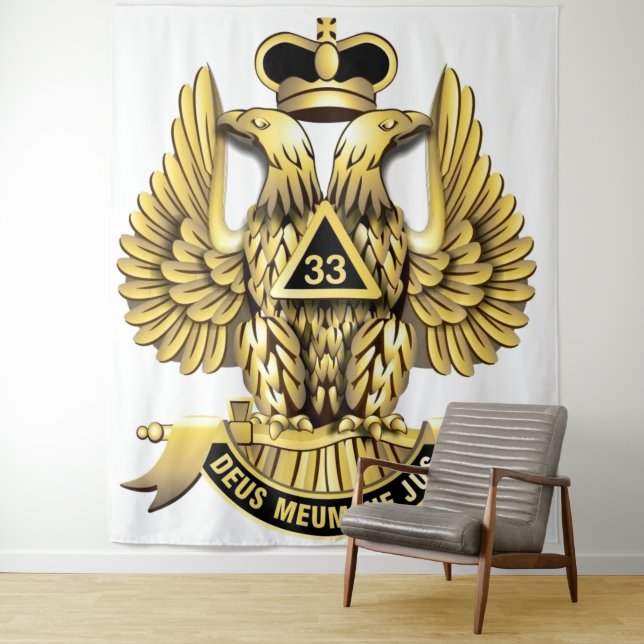 Tapiz Mason de 33 grados (In situ)