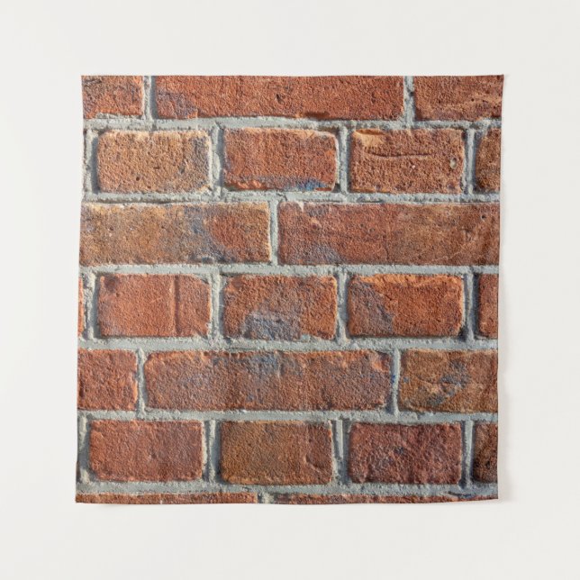 Tapiz Masonería de ladrillos en la pared (Anverso)