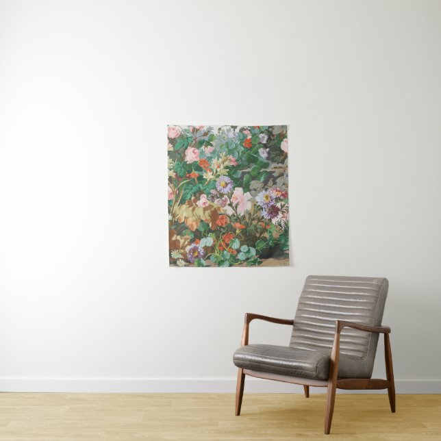 Tapiz Máximo Sueño Floral Vintage (In situ)