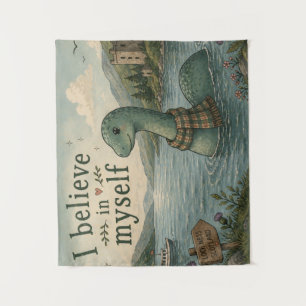 Tapiz Me creo un caprichoso Monstruo del Lago Ness