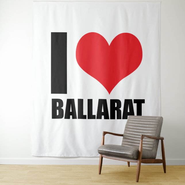 Tapiz Me encanta Ballarat (In situ)