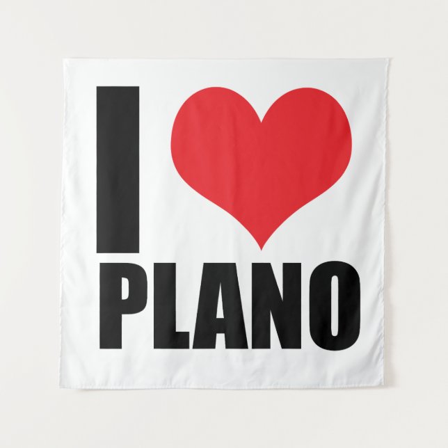 Tapiz Me encanta Plano (Anverso)
