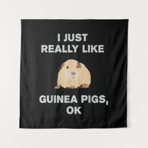 Tapiz Me Gusta Realmente Que Los Cerdos De Guinea Ok Gra