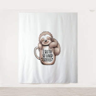 Tapiz Me Sloth sin café