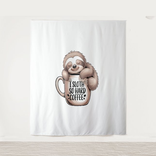 Tapiz Me Sloth sin café (Anverso)