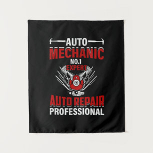 Tapiz Mecánico Experto Mecánico de Autos Nº 1
