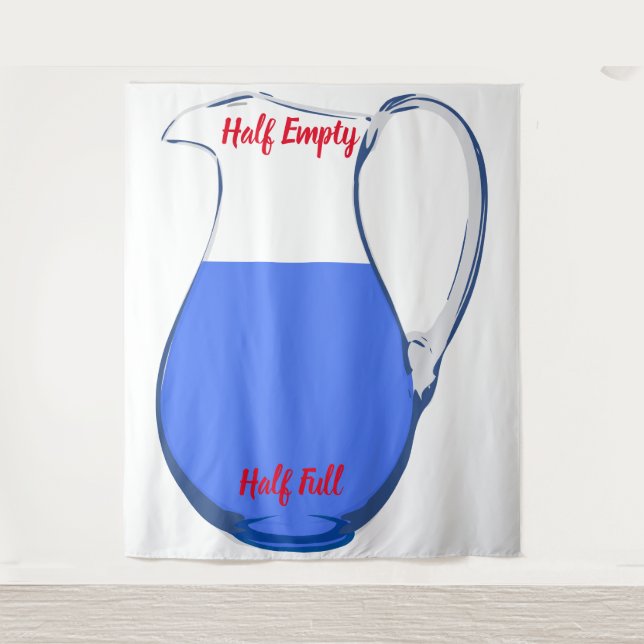 Tapiz Medio Lleno Medio Vacío (Anverso)