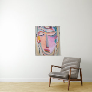 Tapiz Meditación Alexej von Jawlensky Arte figurativo