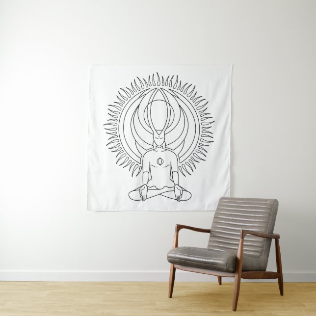 Tapiz Meditación II. (In situ)