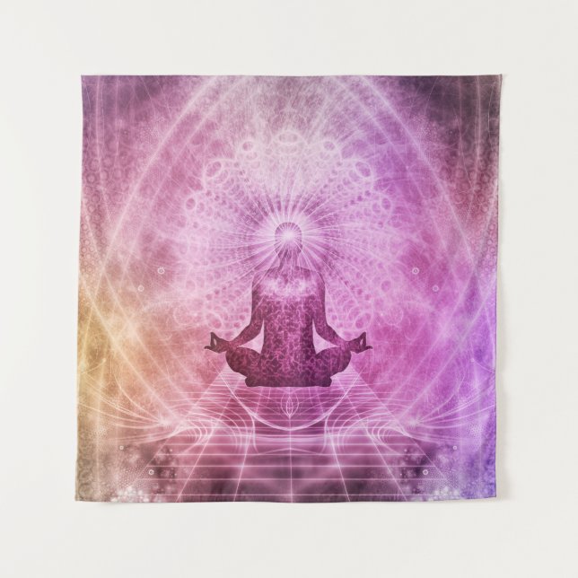 Tapiz Meditación Zen Mandala Tapestry de Muros (Anverso)
