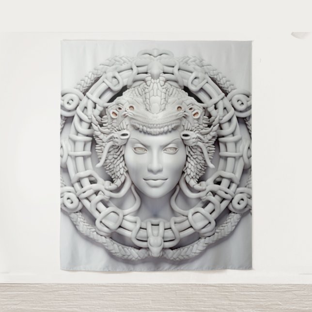 Tapiz Medusa clásico XL (Anverso)
