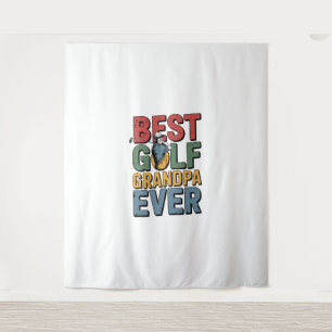 Tapiz Mejor Abuelo de Golf
