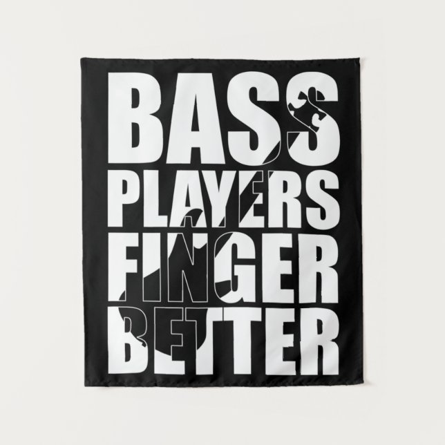 Tapiz Mejor dedos de los jugadores de Bass (Anverso)