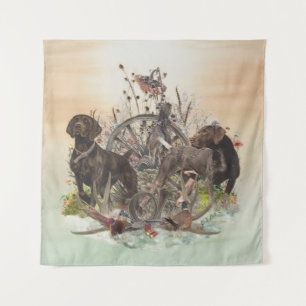 Tapiz Mejor momento para cazar , GSP