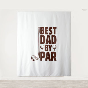 Tapiz Mejor Papá De Par Golf Dad